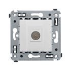  - ДКС 4400503 Розетка TV одиночная в стену, Avanti, белое облако