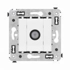 ДКС 4400523 Розетка TV оконечная в стену, Avanti, белое облако - ДКС 4400523 Розетка TV оконечная в стену, Avanti, белое облако