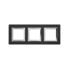  - ДКС 4402836 Рамка из алюминия 3 поста (6 мод.), Avanti, черная