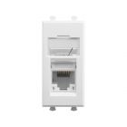  - ДКС 4400291 Компьютерная розетка RJ-45 модульная, кат.6, "Avanti", "Белое облако", 1 модуль