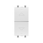 ДКС 4400181 Механизм управления рольставней модульный, Avanti, белое облако, 1 модуль - ДКС 4400181 Механизм управления рольставней модульный, Avanti, белое облако, 1 модуль