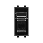 ДКС 4402311 Телефонная розетка RJ-12 модульная, Avanti, черный квадрат, 1 модуль - ДКС 4402311 Телефонная розетка RJ-12 модульная, Avanti, черный квадрат, 1 модуль