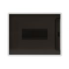 ДКС F08W1WD Щиток 8 мод настенный FRAME, белый, с тонированной дверцей, с 2 шинами PEN на 6 и 8 отв. - ДКС F08W1WD Щиток 8 мод настенный FRAME, белый, с тонированной дверцей, с 2 шинами PEN на 6 и 8 отв.