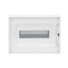 ДКС F12W1WT Щиток 12 мод настенный FRAME, белый, с прозрачной дверцей, с 2 шинами PEN на 6 и 8 отв. - ДКС F12W1WT Щиток 12 мод настенный FRAME, белый, с прозрачной дверцей, с 2 шинами PEN на 6 и 8 отв.