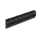  - ДКС F12BBHU1 Шинный держатель FRAME 306мм (7 сегментов, до 35 полюсов), черный (для всех кроме 18, 54 и 72 модулей)