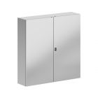  - ДКС R5STH12123F-316 Корпус навесной STH с М/П двухдверный из нержавеющей cтали AISI316 ВxШxГ 1200x1200x300 мм, с фланцем, IP55