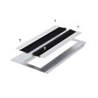  - ДКС R5DSH5 Пластина для глубины 500, с щеткой RAM block