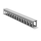  - ДКС R5CP1961HE Организатор кабельный с крыш/отв 19" 1U, 60 мм RAL7035
