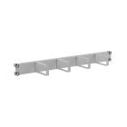  - ДКС R5PC191HE Организатор кабельный 4 кольца, 19" 1U, RAL7035