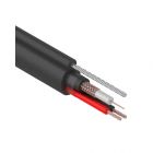  - REXANT КВК-П + 2*0.75мм²  с ТРОСОМ (7*0,4мм),  305м черный, OUTDOOR REXANT (01-4107)