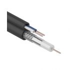  - REXANT ККСВ-П + 2х0. 5мм. черный 100м (01-4002)