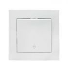  - Переключатель проходной 1-кл. СП Валенсия 10А IP20 бел. PROxima EKF EWV10-025-10