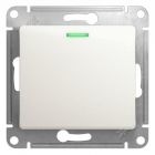  - Выключатель 1-кл. СП Glossa 10А IP20 (сх. 1а) 10AX с подсветкой механизм перламутр. SE GSL000613