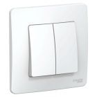  - Выключатель 2-кл. СП Blanca 6А IP20 (сх. 5) 250В бел. SE BLNVS006501