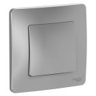  - Переключатель проходной 1-кл. СП Blanca 10А IP20 (сх. 6) 250В алюм. SE BLNVS010603