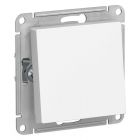  - Переключатель проходной 1-кл. СП AtlasDesign Aqua 10А IP44 (сх. 6) 10AX механизм бел. SE ATN440161