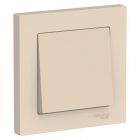  - Выключатель 1-кл. СП AtlasDesign 10А IP20 (сх. 1) 10AX в сборе беж. SE ATN000212