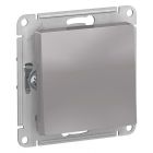  - Переключатель перекрестный 1-кл. СП AtlasDesign 10А IP20 (сх. 7) 10AX механизм алюм. SE ATN000371