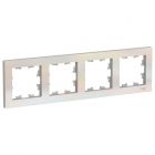  - Рамка 4-м AtlasDesign универс. жемчуж. SE ATN000404