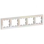  - Рамка 5-м AtlasDesign универс. жемчуж. SE ATN000405