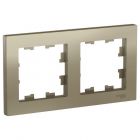  - Рамка 2-м AtlasDesign универс. шампань SE ATN000502