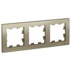  - Рамка 3-м AtlasDesign универс. шампань SE ATN000503