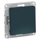  - Выключатель 1-кл. СП AtlasDesign 10А IP20 (сх. 1) 10AX механизм изумруд SE ATN000811