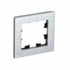  - Рамка 1-м AtlasDesign Nature метал. серебр. SE ATN312101
