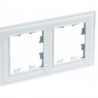  - Рамка 2-м AtlasDesign Nature стекло бел. SE ATN320102