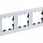  - Рамка 3-м AtlasDesign Nature стекло бел. SE ATN320103