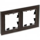 ATLASDESIGN NATURE 2-постовая рамка, органическое стекло мокко ATN320602 - ATLASDESIGN NATURE 2-постовая рамка, органическое стекло мокко ATN320602