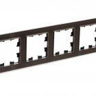  - Рамка 4-м AtlasDesign Nature стекло мокко SE ATN320604
