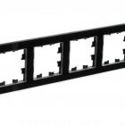  - Рамка 4-м AtlasDesign Nature стекло черн. SE ATN321004