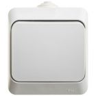  - Переключатель проходной 1-кл. ОП Этюд 10А IP44 10AX сер. SE BA10-046C