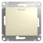  - Переключатель проходной 1-кл. СП Glossa 10А IP20 (сх. 6а) 10AX с подсветкой механизм беж. SE GSL000263