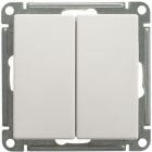  - Переключатель проходной 2-кл. СП W59 10А IP20 10AX механизм бел. SE VS610-256-1-86