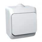  - Выключатель 1-кл. ОП Этюд 10А IP44 10AX бел. SE BA10-041B