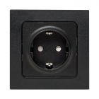 Розетка 1-м СП Стокгольм 16А с заземл. защ. шторки винтов. клеммы механизм черн. PROxima EKF EZR16-028-20 - Розетка 1-м СП Стокгольм 16А с заземл. защ. шторки винтов. клеммы механизм черн. PROxima EKF EZR16-028-20