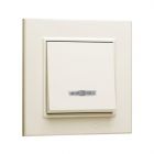 Выключатель 1-кл. СП Karea 10А IP20 с подсветкой крем. Makel 56010021 - Выключатель 1-кл. СП Karea 10А IP20 с подсветкой крем. Makel 56010021