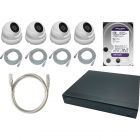  - IPTRONIC IP Dome Квартира 4Tb Kit 4