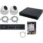  - IPTRONIC IP Dome Квартира 2Tb Kit 2-1