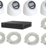 IPTRONIC Готовый домашний комплект видеонаблюдения для дома на 4 IP-камеры ECO IVIDEON IPTRONIC Готовый домашний комплект видеонаблюдения для дома на 4 IP-камеры ECO IVIDEON - Видеонаблюдение оптом