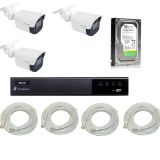 IPTRONIC Готовый комплект для дачи с регистратором и 3 камерами ECO с HDD IPTRONIC Готовый комплект для дачи с регистратором и 3 камерами ECO с HDD - Видеонаблюдение оптом